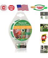 Durable Green PE-Coated Twist Ties - 328ft for Secure Plant Support &amp; Ho... - $297.56 MXN