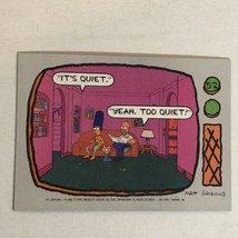 The Simpson’s Trading Card 1990 #52 Homer Maggie &amp; Marge Simpson - £1.55 GBP