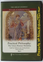 Practical Philosophy Greco-Roman Moralists Part 2, The Great Courses 2 DVDS, OOP - £9.31 GBP