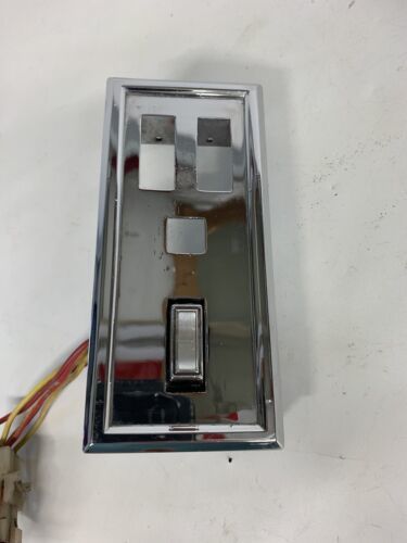 1968-71 Thunderbird 4 DOOR Front Right Passenger Door Switch Bezel Chrome Item image 8