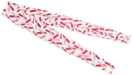 Zan Adult Cooldanna - 6 Pack Pink/White Pink Ribbon - £5.55 GBP