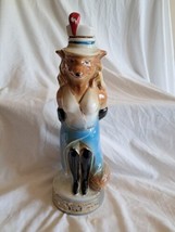 Vintage 1974 Jim Beam Fox Lady Decanter - Bourbon Whiskey 100 Months Old... - $24.99