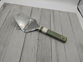 Cheese Slicer Planer Server Plane Stainless Steel Green Handle 8 3/4&quot; - $9.99