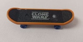 Rex Clone Wars Skate Board 2010 McDonald&#39;s Tech Deck Finger Used - £7.84 GBP