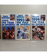 =New &amp; Sealed= 3 VHS Tapes Sports Illustrated The Year In Sports 1992 19... - $21.95