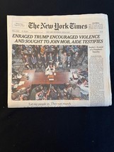 The New York Times Wednesday June 29 2022. ENRAGED TRUMP ENCOURAGED VIOL... - $12.00