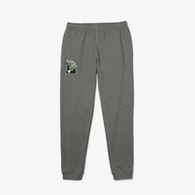LACOSTE MEN&#39;S Pennants Badge Fleece Pants Grey Chine, (XH7442 1VQ), Sz M - $26.06 CAD