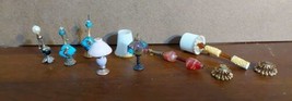 Vintage Dollhouse Furniture Miniature Lamps - $27.88