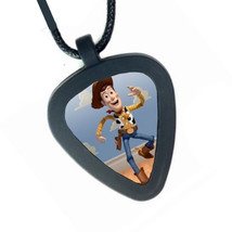 Toy Story Woody pickbandz Mens or Womens Real Guitar Pick Necklace - $12.47