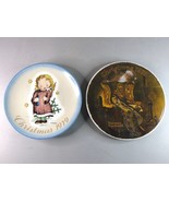 Lot of 2 Vintage Collectible Limited Edition Christmas Porcelain Plates ... - $561.21 MXN
