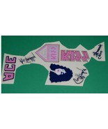 Kiss Tattoos Vintage 1977 Casablanca Used Sheet 7 Remaining - €11,39 EUR