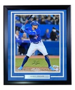 George Springer Signed Framed 16x20 Toronto Blue Jays Photo Fanatics - £199.85 GBP