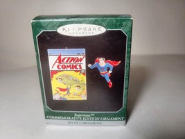 Hallmark 1998 Superman Comics Commemorative Edition Ornament -SET Of 2 Ornaments - £9.70 GBP