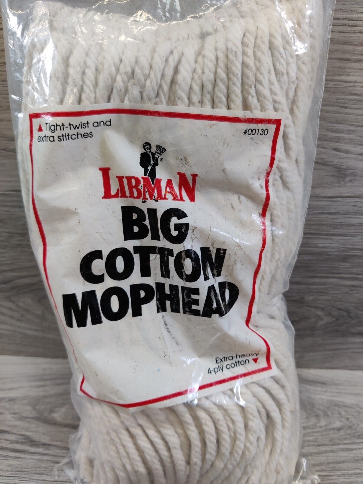 Libman Jumbo Cotton Mop Replacement Refill 130Made in USA Mops