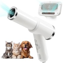 Pet Hair Dryer 300 Watts for Dogs and Cats, 2-in-1 Hair Dryer with Slick... - $17.75+