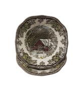 Johnson Brothers Friendly Village Square Soup Bowl Cov Bridge England Se... - $557.12 MXN