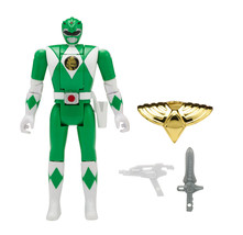 This 1994 Mighty Morphin Green Ranger with a head that flips over to &quot;mo... - £35.38 GBP
