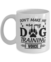 Dogs Mugs Dog Training Voice White-Mug  - £12.82 GBP
