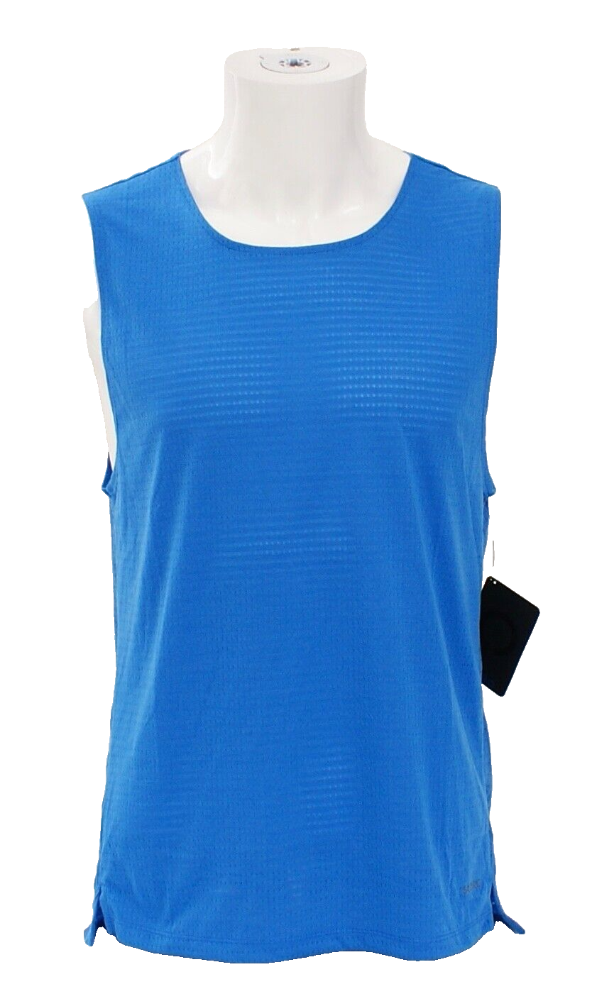 Skora Men&#39;s S Blue Running Tank Lightweight Breathable Qwick Dry - $23.75