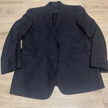 Brooks Brothers Classic Navy Pinstripe Sports Suit Jacket Blazer Sz 44L - $44.86