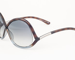 Tom Ford IVANNA 372 53W Havana / Blue Gradient Sunglasses TF372 53W 64mm - $179.55