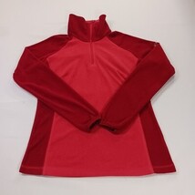 Columbia XL6624 Women's Red 1/4 Zip Pullover Sweatshirt Lightweight Size Small image 14