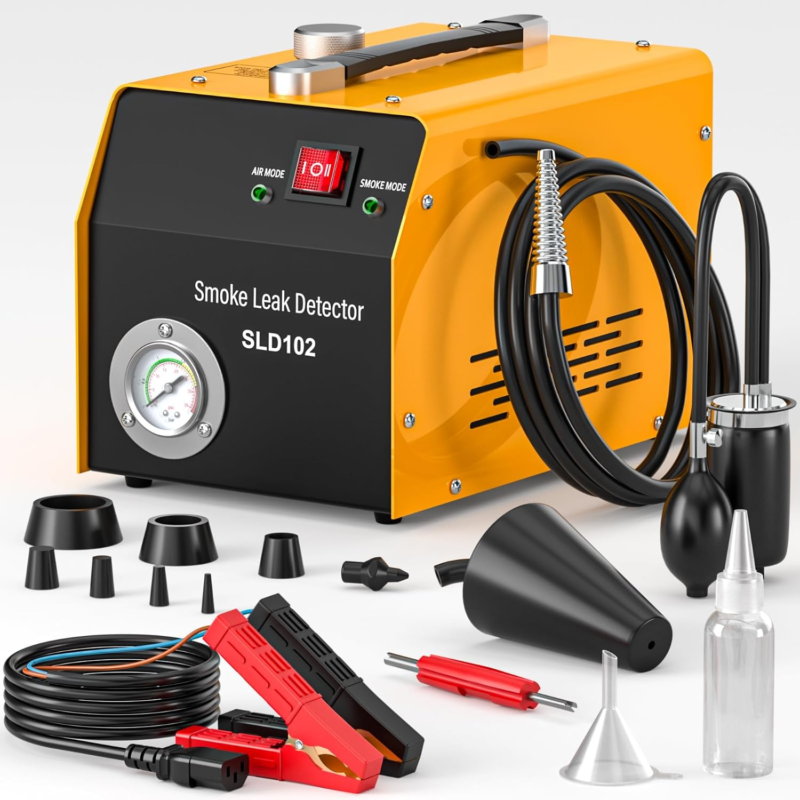 Automotive Smoke Machine EVAP Leak Tester, Dual-Mode 12V Vehicles Auto F... - $201.15