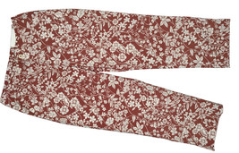 NEW Vintage Patagonia Womens Beachcomber Pants!  Lightweight  Rust Floral Print - £47.18 GBP