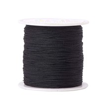 Pandahall 150 Yards Nylon Beading Cord 0.5Mm Braided Nylon Thread String Chinese - £15.12 GBP