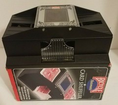 Bicycle Automatic Card Shuffler Two Decks 9V Battery Operated Tested - $11.64