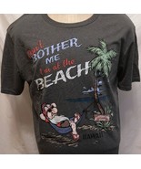 NWT Disney Store Grumpy Don&#39;t Bother Me I&#39;m At the Beach Shirt Sz XL Hawaii - £31.54 GBP