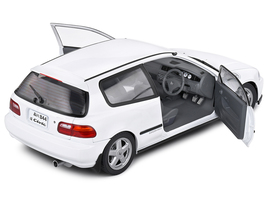 1991 Honda Civic (EG6) RHD (Right Hand Drive) Frost White 1/18 Diecast M... - $81.74