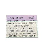 GRATEFUL DEAD/Sting Concert Ticket Sam Boyd Silver Bowl 5/16/1993 Jerry ... - €21,71 EUR