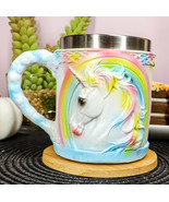 Ebros Small Sacred Heavenly Rainbow Unicorn Mug 7oz Elixir Of Youth Unicorn - $30.17 CAD