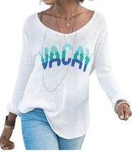 Wooden Ships vacay v-neck sweater for women - £69.48 GBP