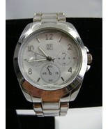 NY&amp;C Women SR626SSW Silver Decorative Sub Dials Analog Quartz Watch New ... - £14.00 GBP