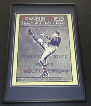 1916 Penn State vs U Penn Football Framed 10x14 Poster Official Repro - £39.10 GBP