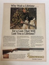 1995 Browning 12 Gauge Shotgun vintage Print Ad Advertisement pa20 - £6.22 GBP