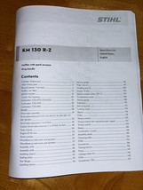 KM 130, KM130 Kombi STIHL Illustrated Parts Manual - £10.16 GBP