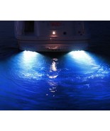 100W 8000 LUMEN BLUE GARBOARD LED BOAT DRAIN PLUG LIGHT MARINE 3/4 1/2 NPT - £121.10 GBP