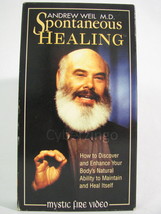 Andrew Weil M.D. Spontaneous Healing VHS Tape - £10.38 GBP