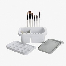 ArtEase Portable Brush &amp; Paint Basin - Collapsible, Easy-Clean, Multi-Purpose fo - £34.05 GBP