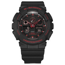 Casio Women&#39;s G-Shock Black Dial Watch - GA100BNR-1A - $94.14