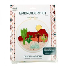 Needle Creations Desert Landscape 6 Inch Embroidery Hoop Kit - $7.21