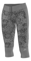 Adidas Women&#39;s Supernova Clima Q4 3/4 Graphic Tight, Gray, Medium - £31.67 GBP