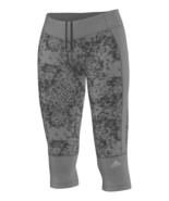 Adidas Women&#39;s Supernova Clima Q4 3/4 Graphic Tight, Gray, Medium - $753.05 MXN