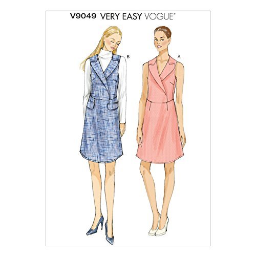 VOGUE PATTERNS V9049 Misses' Dress Sewing Template, E5 (14-16-18-20-22) - $7.25