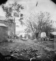 Cooking Tent US Sanitary Comm. - Fredericksburg, VA - 8x10 US Civil War Photo - £6.93 GBP