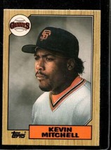 1987 Topps Traded #81 Kevin Mitchell Nm Giants *X91362 - £2.68 GBP
