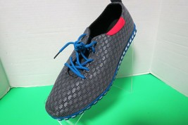 Womens Blue Grey Mesh Sneakers Size 42 US Size 11 Lightly Used - $24.75